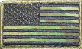 A-TACS American Flag Patch FORWARD and REVERSE Facing