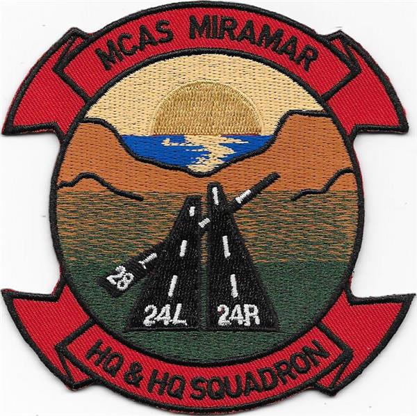 HQ & HQ Squadron Marine Patch - MCAS MIRAMAR
