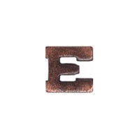 Bronze Letter E Ribbon Device