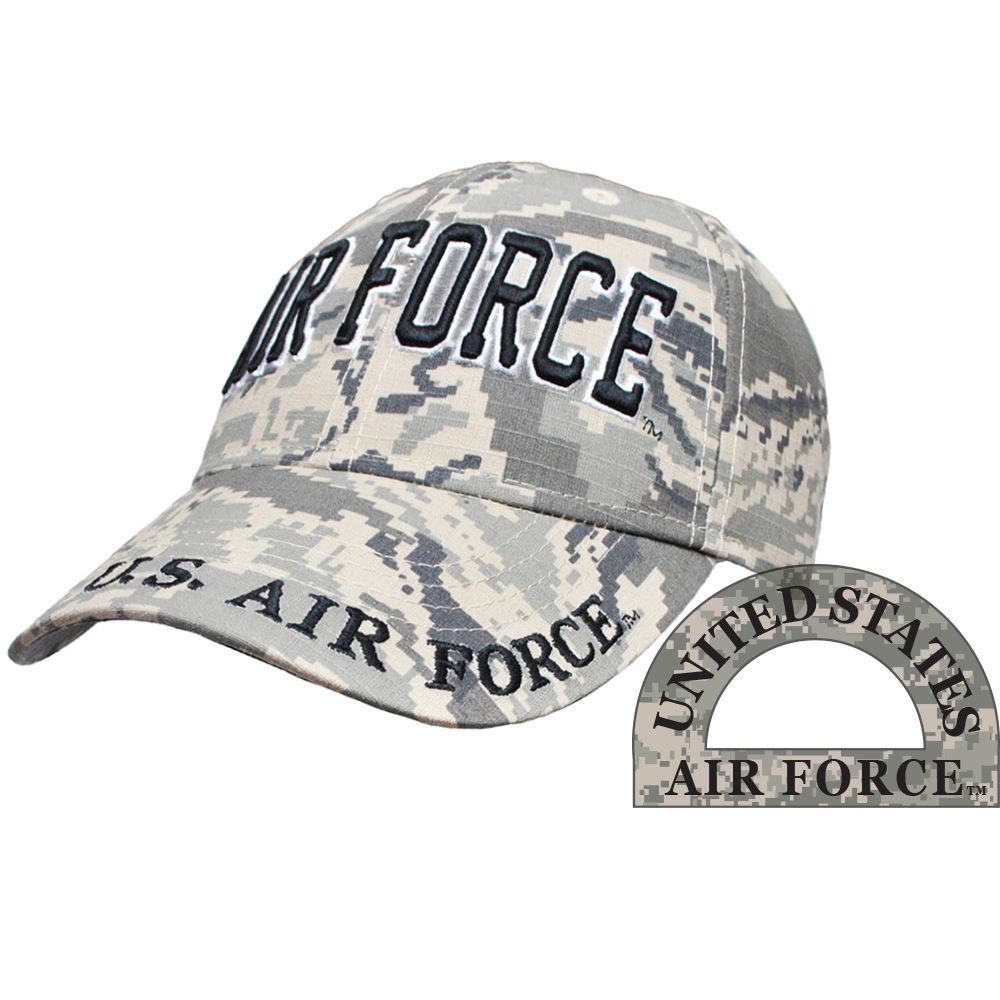 U.S. Air Force Lettering Ball Cap - ABU CAMO