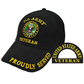 U.S. Army Veteran Cap - Proudly Served