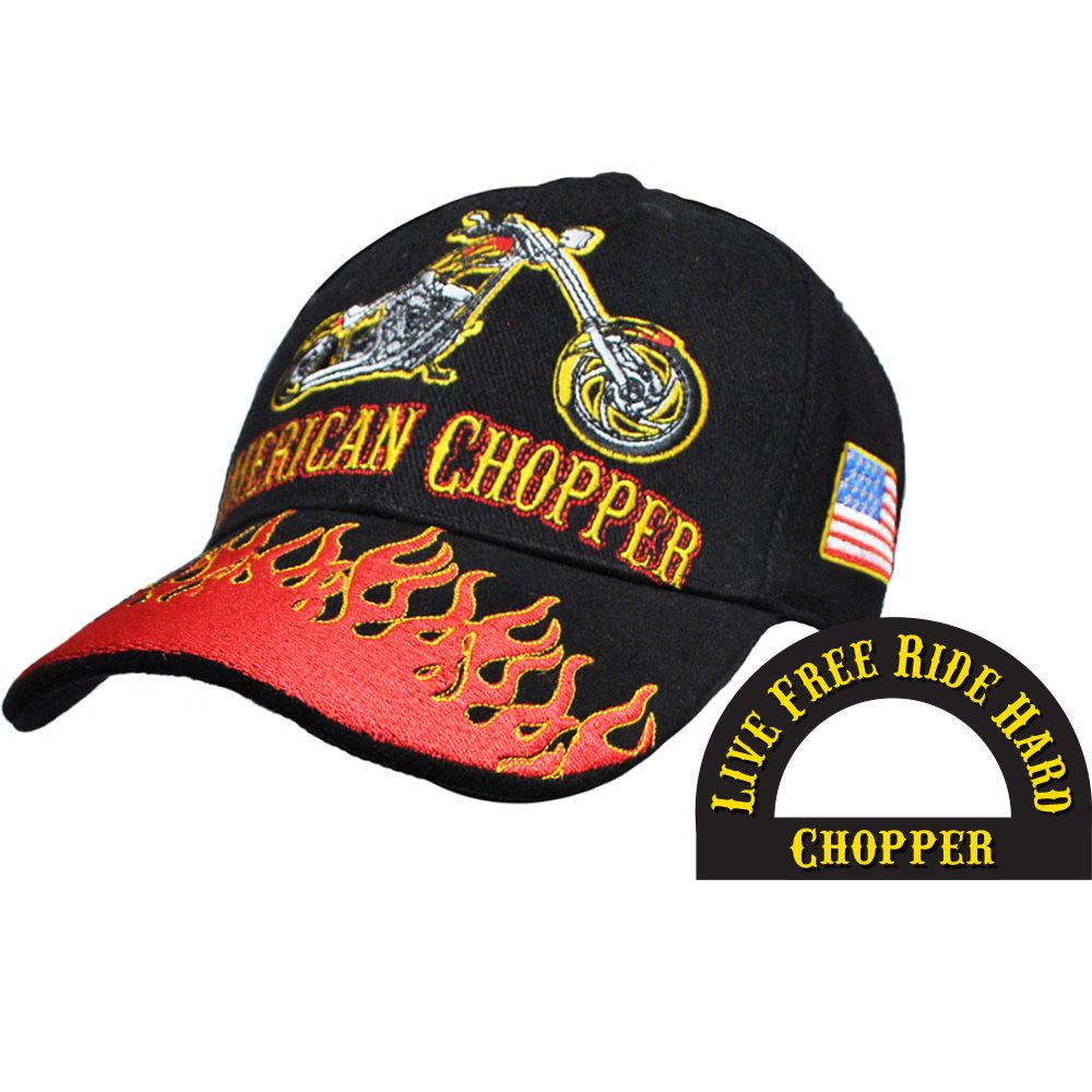 American Chopper Ball Cap - Flames