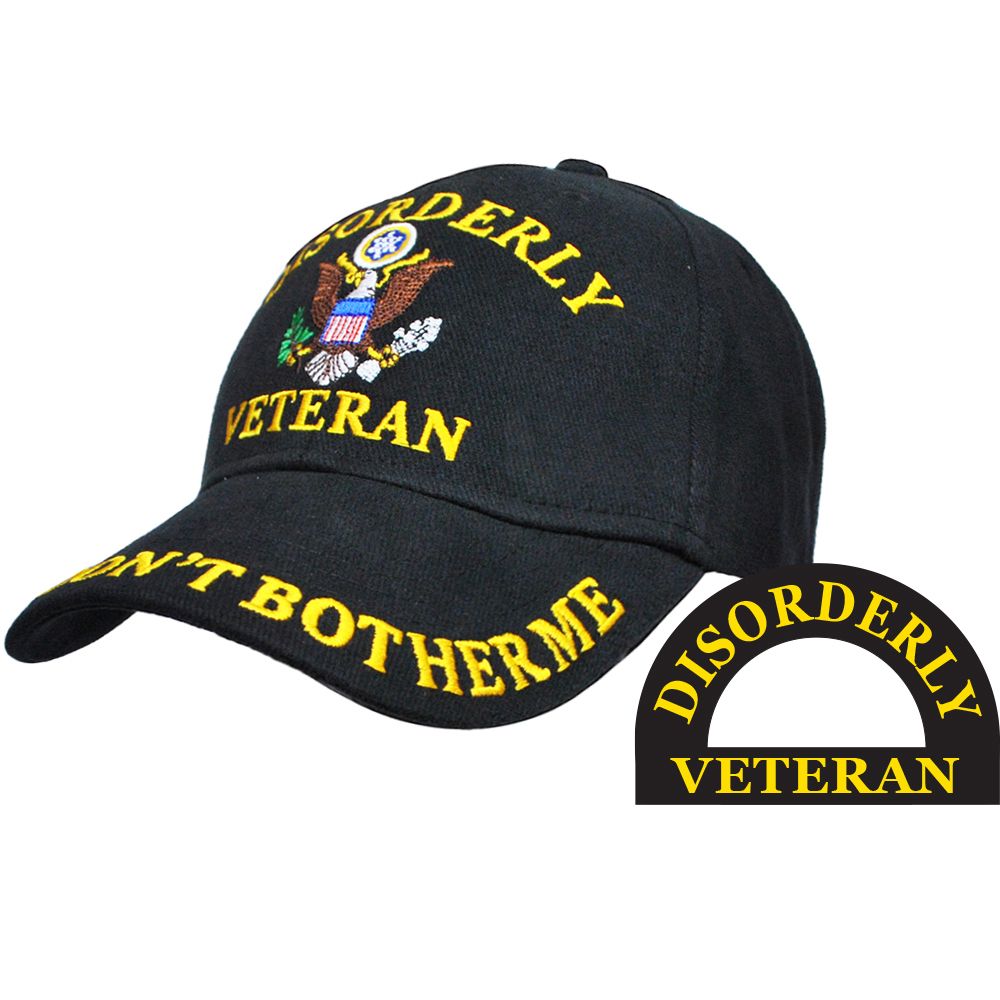 Disorderly Veteran Ball Cap - Don't Bother Me