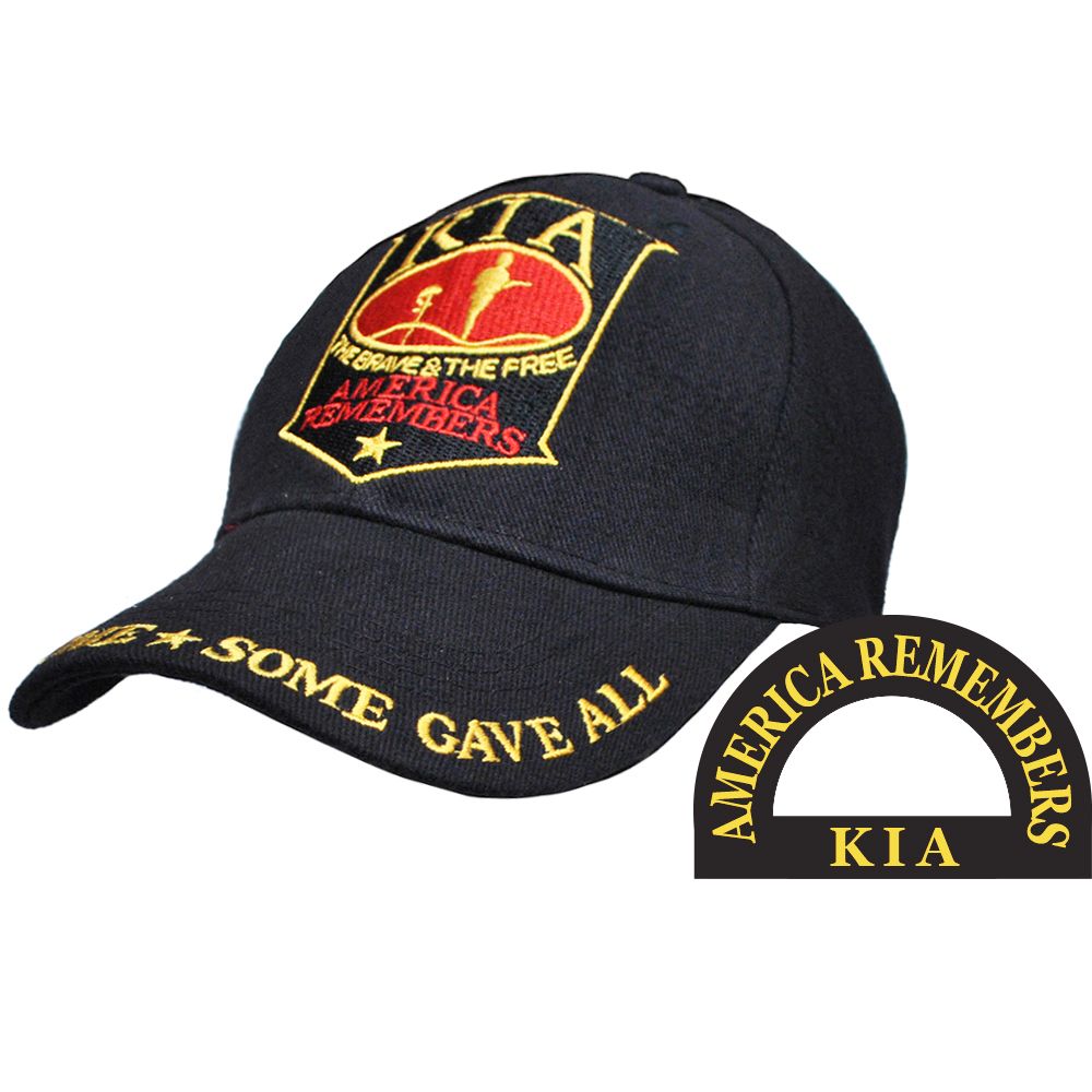 KIA America Remembers Ball Cap - BLACK