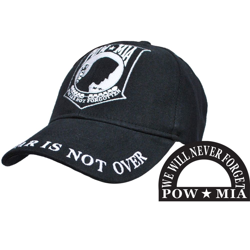 POW MIA War Is Not Over Ball Cap
