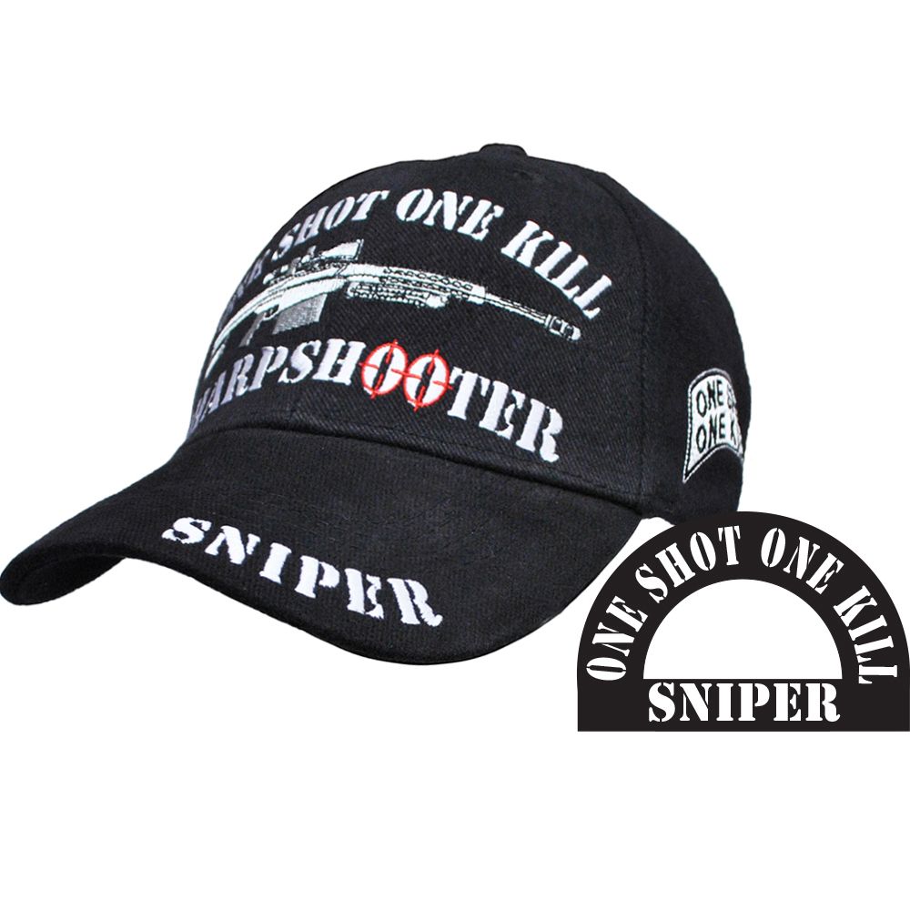 Sharpshooter Sniper Ball Cap - One Shot One Kill