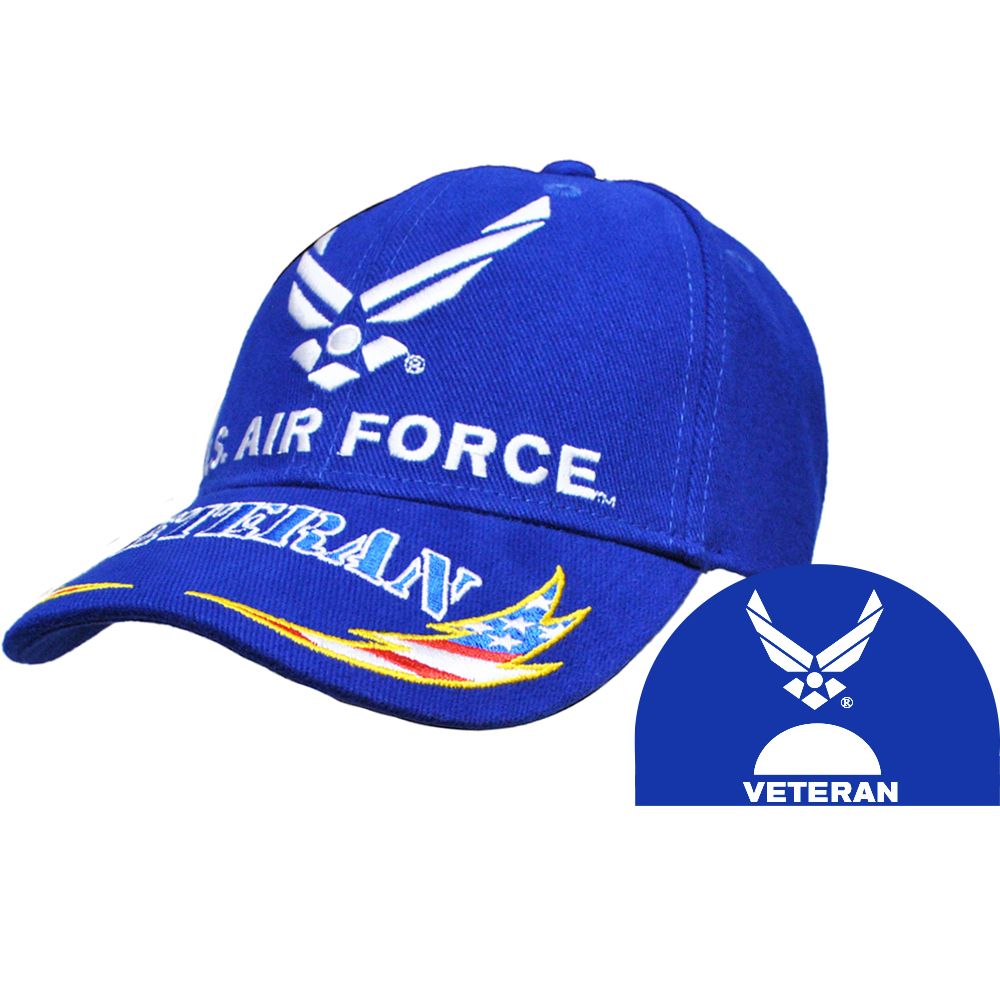 U.S. Air Force Veteran Wing Logo Ball Cap