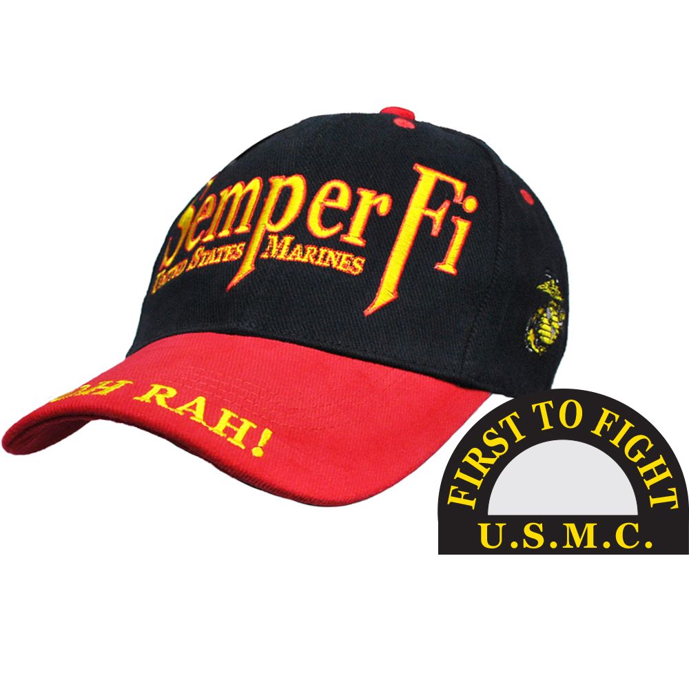 Semper Fi U.S. Marines Ball Cap - Ooh-Rah!