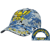 U.S. Navy Eagle Ball Cap - BLUE CAMO