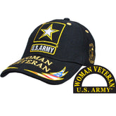 Woman Army Veteran Ball Cap