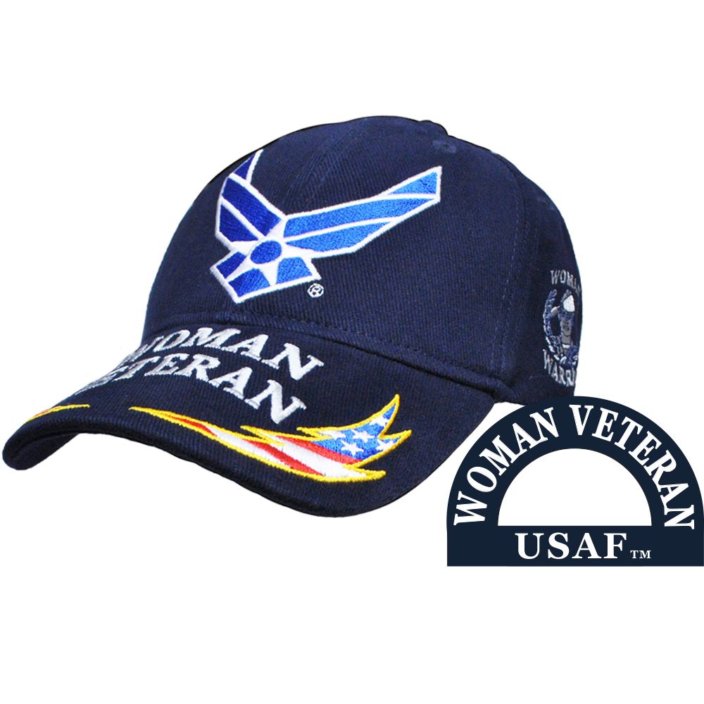 Woman Air Force Veteran Ball Cap