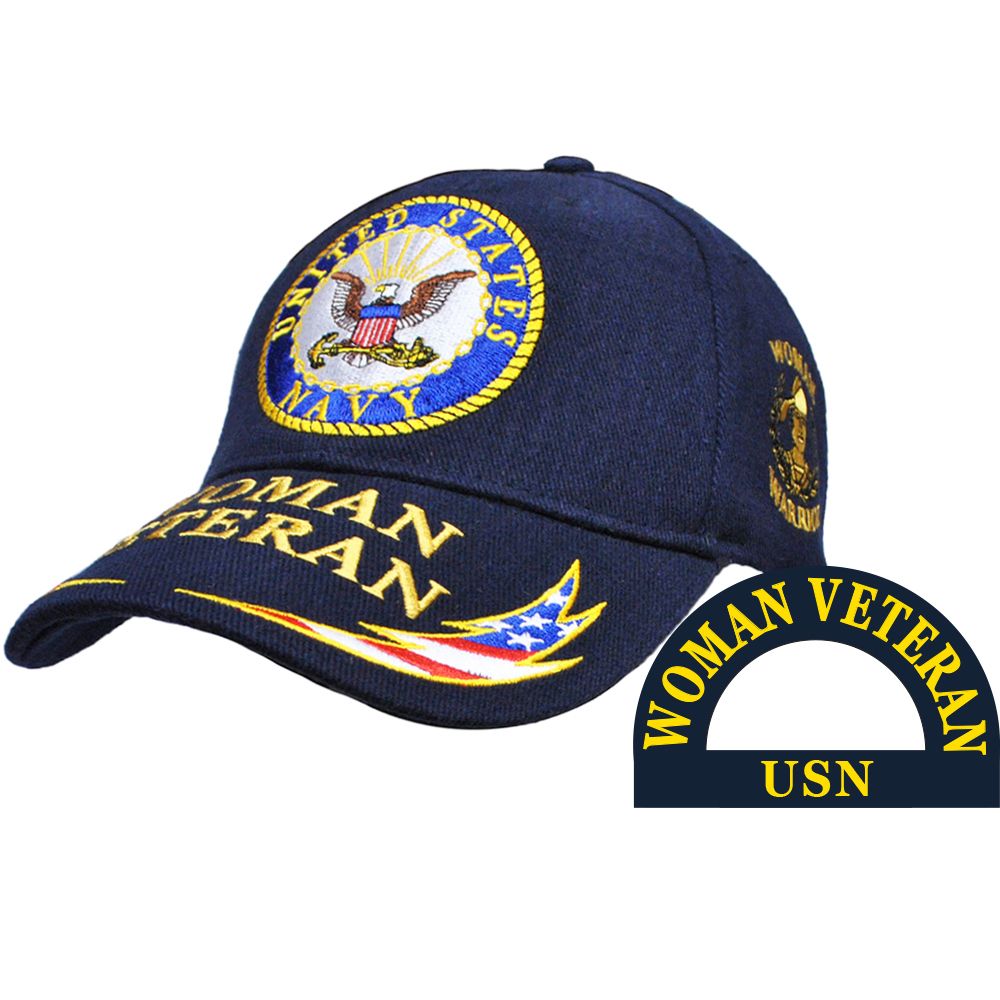Woman U.S. Navy Veteran Ball Cap
