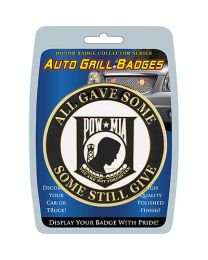 POW-MIA Car Grill Badge - 3 Inch - CLEARANCE!
