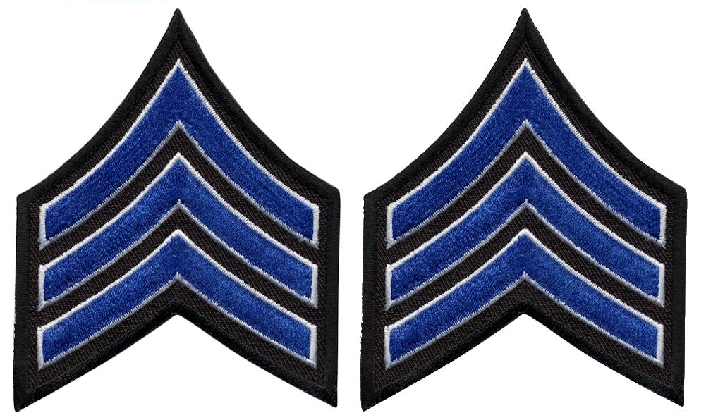 Police Ranks Single Chevron And Rocker Police Sergeant Rank