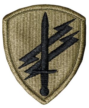 Civil Affairs Psychological Operations Multicam Patch and Airborne Tab