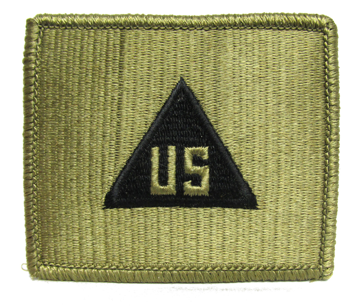 U.S. Civilian with Black Triangle OCP Patch