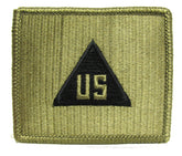 U.S. Civilian with Black Triangle OCP Patch