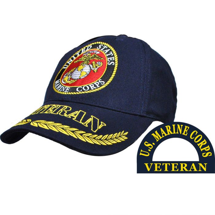 U.S. Marine Corps Veteran - USMC Logo with Wreath