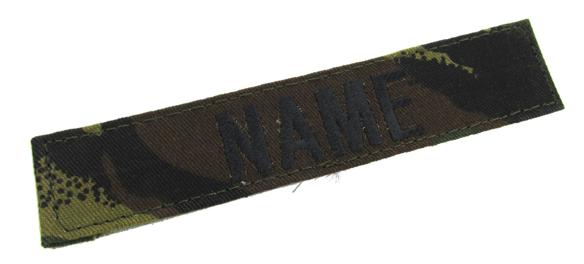 Dutch Forest Name Tape with Hook Fastener