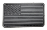 U.S. Flag Patch Forward Facing PVC with Hook Fastener