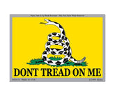 Don't Tread on Me Sticker - Military Decal