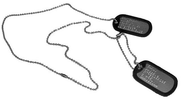 M.A.S.H. Dog Tags for Halloween Costumes