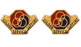 8th Personnel Command - 1 Pair - SOLDIER SERVICE SUPPORT
