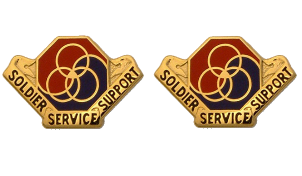 8th Personnel Command - 1 Pair - SOLDIER SERVICE SUPPORT