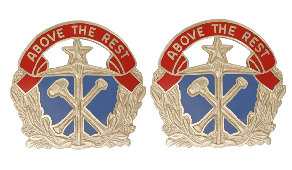 Nevada State Headquarters Army National Guard Unit Crest - 1 Pair - Above The Rest