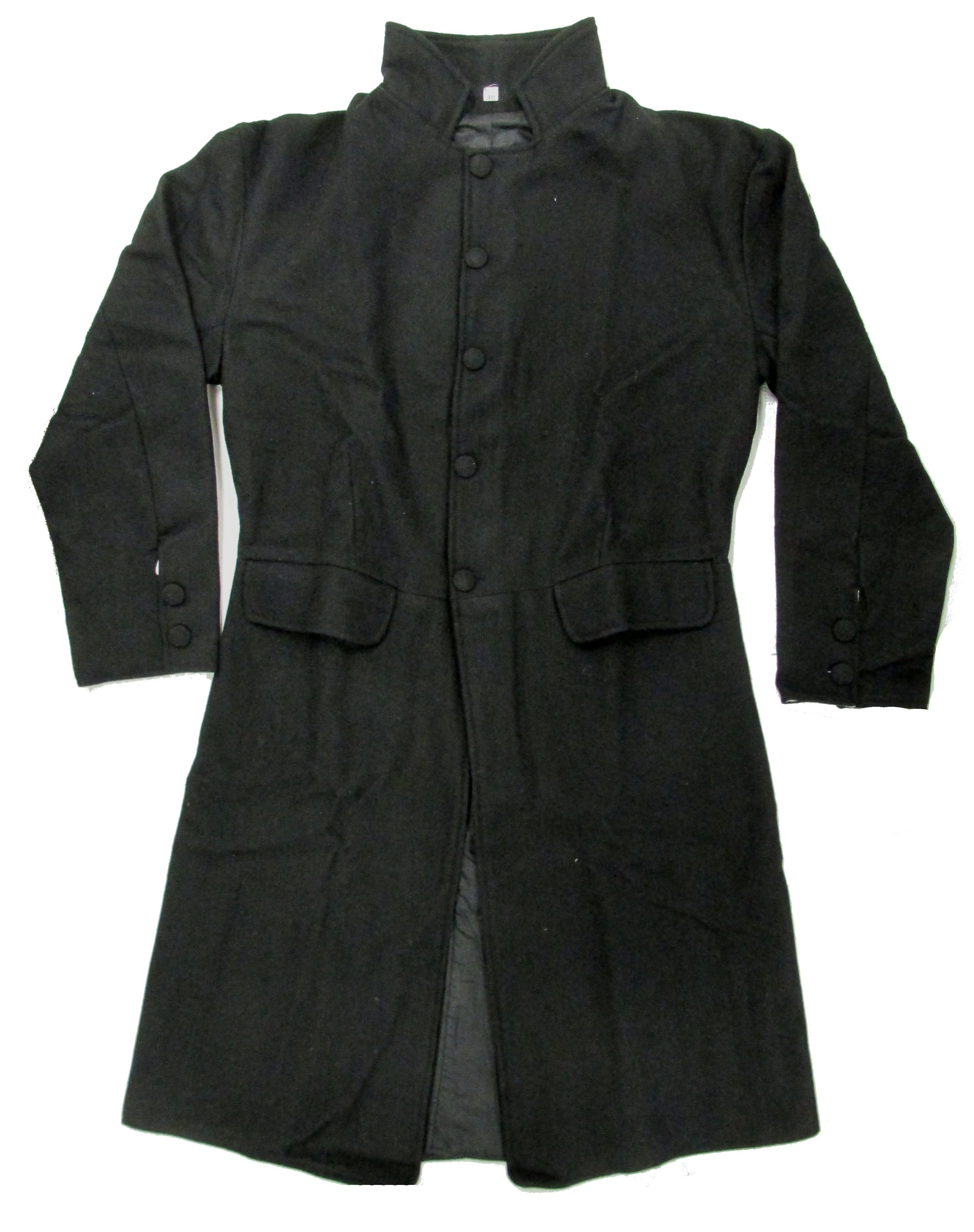 19th Century Wool Civilian Single Breast Frock Coat
