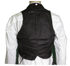 19th Century Fashionable Single Breast Shawl Collar Waistcoat - Vest Coat