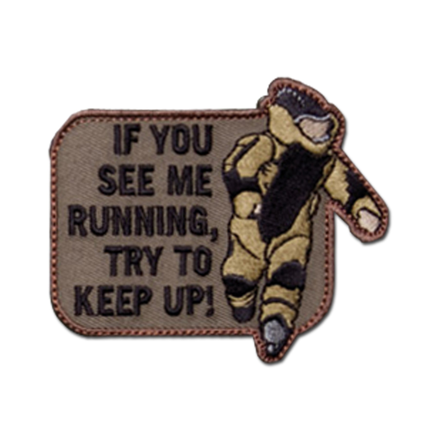 EOD Running Keep Up Morale Patch - Mil-Spec Monkey