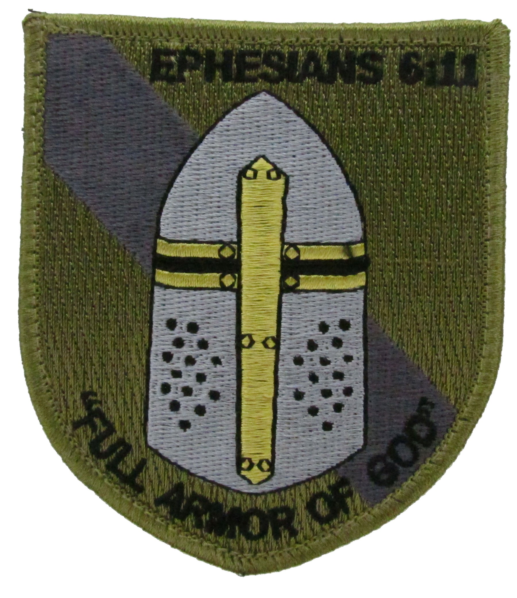 Ephesians 6:11 Full Armor of God Morale Patch - Various Colors