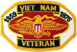 '59 - '75 Vietnam Veteran Small Patch
