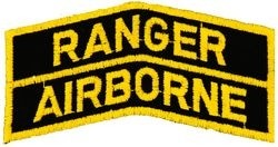 Ranger-Airborne Tabs Small Patch