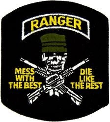Ranger Mess With The Best Small Patch