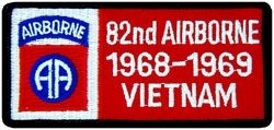 82nd Airborne Vietnam Small Patch