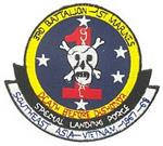 3rd BN 1st Marine Small Patch