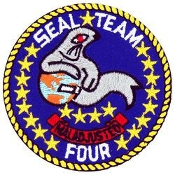 Seal Team 4 Small Patch