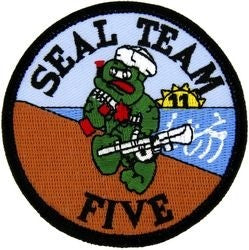 Seal Team 5 Small Patch