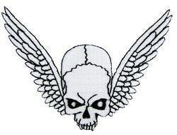Winged Skull Small Patch