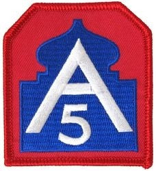 US Army North (5th Army) Small Patch