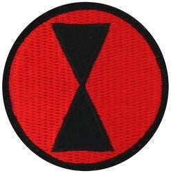 7th Infantry Division Small Patch