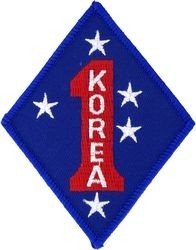 1st Marine Division Korea Small Patch