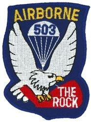 503rd Airborne Wings Small Patch