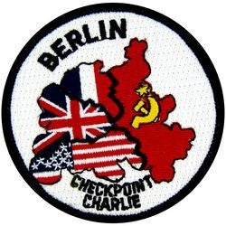 Berlin Checkpoint Charlie Novelty Patch