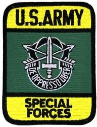 US Army Special Forces Logo Small Patch