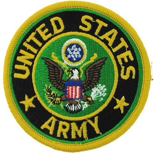 United States Army Patch - 3 inch Round