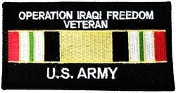 US Army OIF Veteran Small Patch