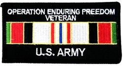 US Army OEF Veteran Small Patch